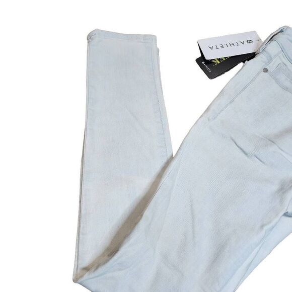 Athleta NWT Size 0 Sculptek Skinny Jean Biscayne Wash - Picture 10 of 13